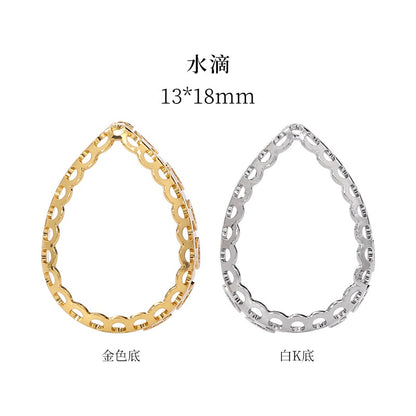 Loose Nest Claw Copper Base Support Hand Stitched Clothes Bag Shoes Pendant Metal Accessories Diy Accessories Materials