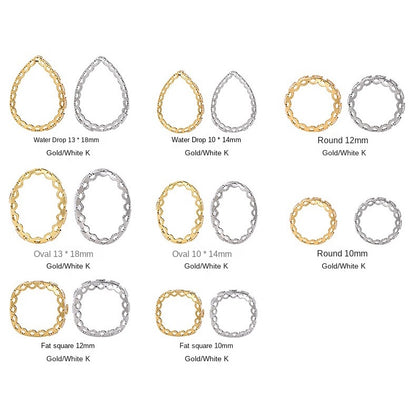 Loose Nest Claw Copper Base Support Hand Stitched Clothes Bag Shoes Pendant Metal Accessories Diy Accessories Materials