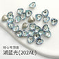 Fancy Heart Shape Pink Rose Shiny Ctystal DIY Jewelry Nail Art Cute Rhinestone