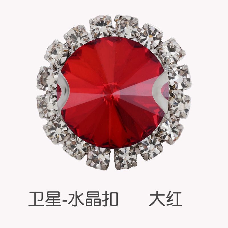 16mm Crystal Buckle Siege Crystal Diy Jewelry Clothing Accessories Handmade Accessories Materials