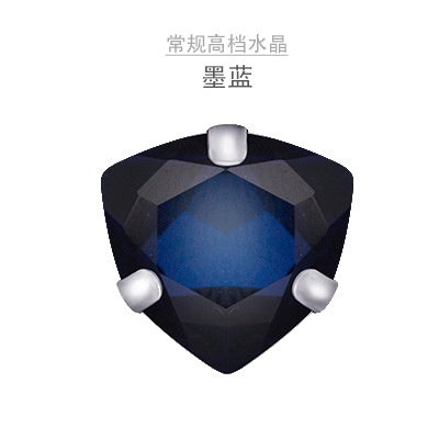 50pcs/40pcs Fat Triangle Claw Drill Hand Stitched Glass Drill Crystal Drill Diy Clothing Wedding Accessories Clothing Accessories
