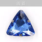 20pcs 18mm Triangle Hand Stitched Drill Glass Crystal Claw Drill Diy Wedding Dress Dress Shoe Size Accessories Material