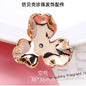 Korean Hair Accessories Female Bride Headdress White Rhinestone Pearl Flowers New Three Pearl Hand Bouquet Diy Hair Accessories Material Spring Pearl Hair Accessories