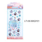Princess Gauze Skirt Stick Drill Children's Gem Crystal Decorative Stickers Cartoon Diamond Creative Stickers