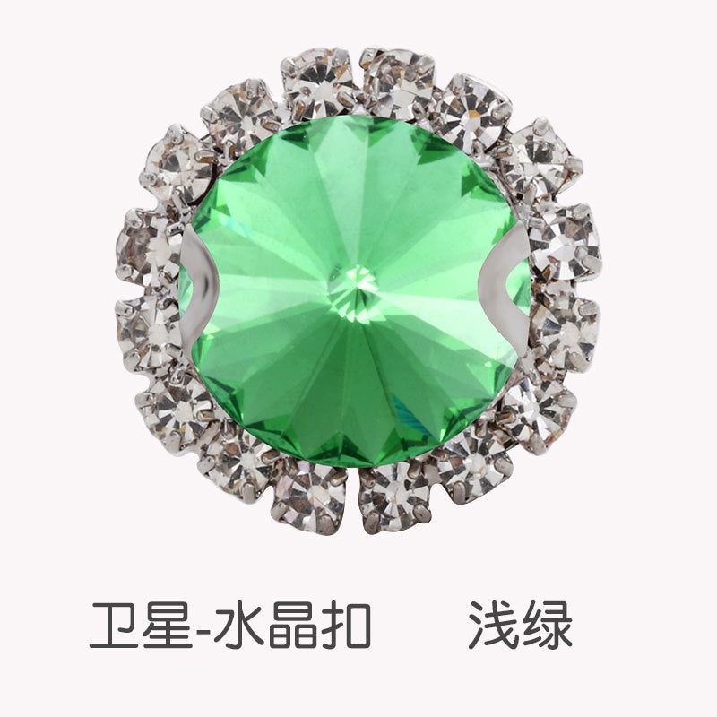 16mm Crystal Buckle Siege Crystal Diy Jewelry Clothing Accessories Handmade Accessories Materials