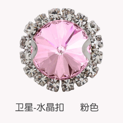 16mm Crystal Buckle Siege Crystal Diy Jewelry Clothing Accessories Handmade Accessories Materials