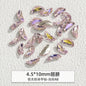 Korean Style Cute Design Tiny Crystal Nail Art Aurora Pink Color Diy Ornament Rhinestones