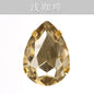 Gold Bottoming Water Drop Glass Claw Drill Diy Clothing Wedding Dress Women's Shoes Material Grab Drill Jewelry Accessories