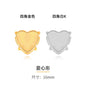 Four-corner claw drilling bracket, rhinestone bottom bracket, hand-sewn material, clothes, bags, shoes, DIY accessories.