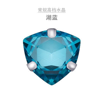 50pcs/40pcs Fat Triangle Claw Drill Hand Stitched Glass Drill Crystal Drill Diy Clothing Wedding Accessories Clothing Accessories