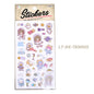 Girl Kid Astronaut Spaceship Sticker Makeup Party Temporary Sticker
