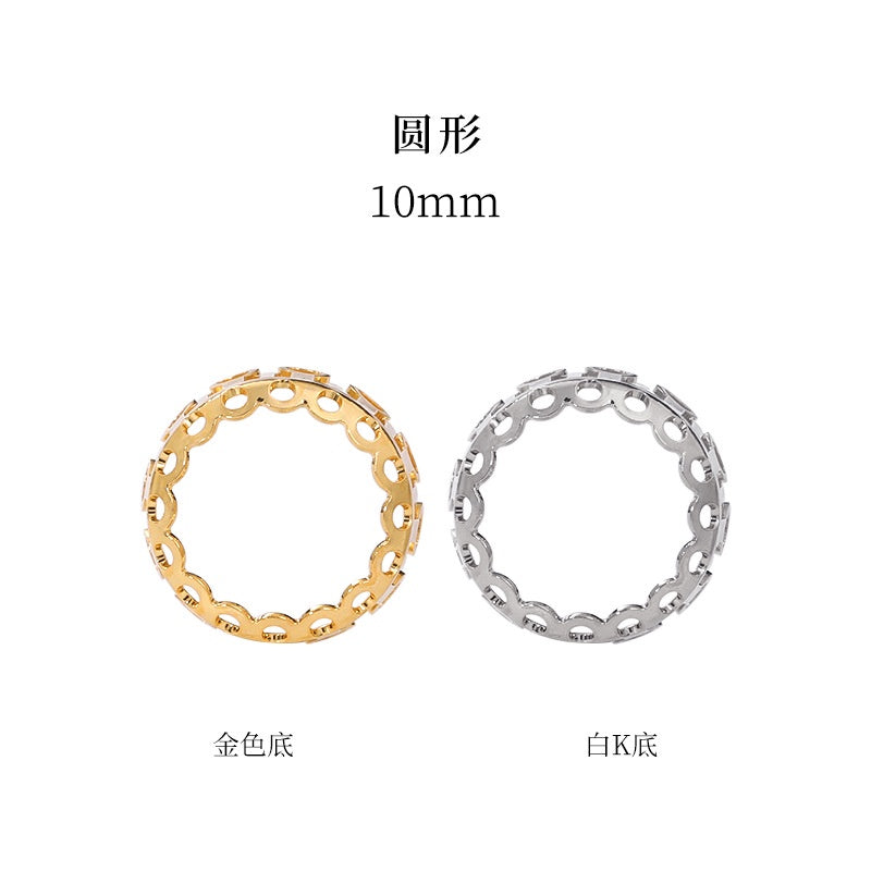 Loose Nest Claw Copper Base Support Hand Stitched Clothes Bag Shoes Pendant Metal Accessories Diy Accessories Materials
