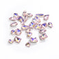 Korean Style Cute Design Tiny Crystal Nail Art Aurora Pink Color Diy Ornament Rhinestones