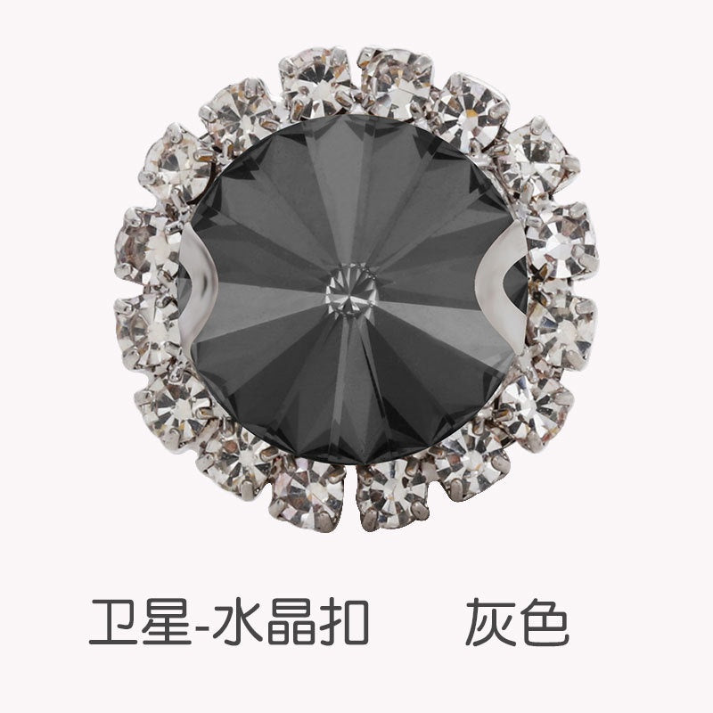 16mm Crystal Buckle Siege Crystal Diy Jewelry Clothing Accessories Handmade Accessories Materials