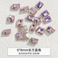 Korean Style Cute Design Tiny Crystal Nail Art Aurora Pink Color Diy Ornament Rhinestones
