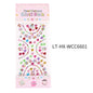 Princess Gauze Skirt Stick Drill Children's Gem Crystal Decorative Stickers Cartoon Diamond Creative Stickers