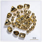 Gold Bottom Bracket Claw Drill Mixed Crystal Diy Clothing Luggage Crystal Accessories Accessories Materials