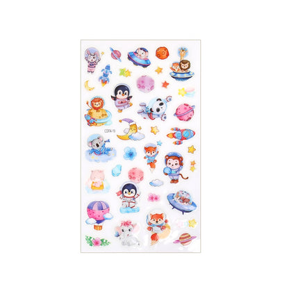 Children's Stickers Cartoon Animal Tattoo Stickers Waterproof Stickers Party Party Activity Gifts