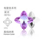 Special-shaped Rhinestone Four-leaf Clover High Top Drill Shiny High-grade Rhinestone Diy Ornament Accessories Pointed Bottom Drill Nail Nail Stickers Drill Phone Case Materials