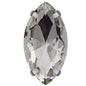 4*8/5*10mm Navette Shape Crystal Rhinestone with Silver Claw Clothing Accessories Rhinestones