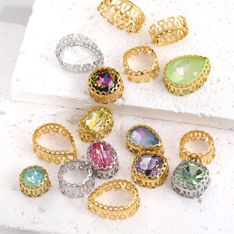 Loose Nest Claw Copper Base Support Hand Stitched Clothes Bag Shoes Pendant Metal Accessories Diy Accessories Materials