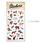 Cartoon Animal Tattoo Stickers Waterproof Fun Children's Stickers Tiger Panda Elk Cosmetics