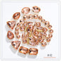 Gold Bottom Bracket Claw Drill Mixed Crystal Diy Clothing Luggage Crystal Accessories Accessories Materials