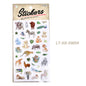 Cartoon Animal Tattoo Stickers Waterproof Fun Children's Stickers Tiger Panda Elk Cosmetics