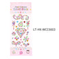 Princess Gauze Skirt Stick Drill Children's Gem Crystal Decorative Stickers Cartoon Diamond Creative Stickers
