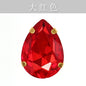 Gold Bottoming Water Drop Glass Claw Drill Diy Clothing Wedding Dress Women's Shoes Material Grab Drill Jewelry Accessories