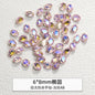 Korean Style Cute Design Tiny Crystal Nail Art Aurora Pink Color Diy Ornament Rhinestones