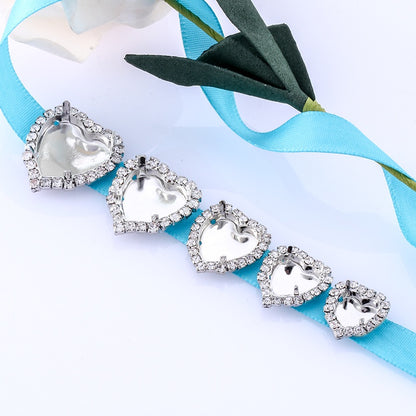 Crystal Buckle Gold Empty Bracket Glass Crystal Enclosing Edge Copper Claw Diy Accessories Clothing Accessories Shoe Materials