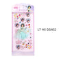 Princess Gauze Skirt Children's Gem Stick Crystal Ornament Stickers Cartoon Diamond Creative Stickers