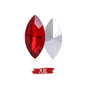 5*10mm /9*18mm 10pcs Horse Eye Rhinestones Special-shaped Glass Crystal Rhinestones Diy Phone Case Perfume Holder Stick Rhinestones Ornament Accessories