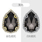 18*25mm 10pcs Water Drop Rhinestones Claw Crystal Girdle Edge Claw Chain DIY Headdress Footwear Clothing Accessories