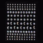 Colorful Super Shiny Rhinestone Stickers for Masquerade Parties DIY Makeup Kit