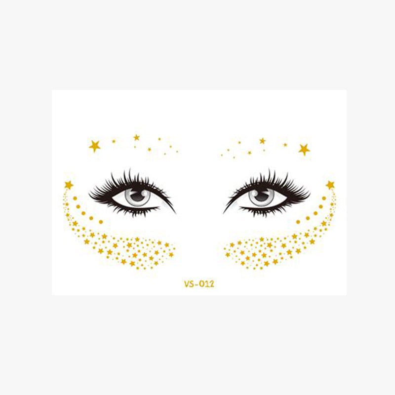 Freckle Face Tattoo Stickers Little Star/Freckle Face Stickers for Carnival Masquerade Party Makeup Stickers