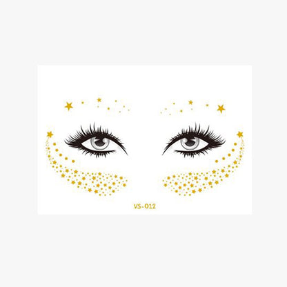 Freckle Face Tattoo Stickers Little Star/Freckle Face Stickers for Carnival Masquerade Party Makeup Stickers