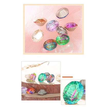 Oval Rhinestone Nail Ornament Rhinestone Crystal Glass Nail ornament DIY decorative nail accessories