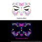 Colorful Super Shiny Rhinestone Stickers for Masquerade Parties DIY Makeup Kit