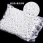 Imitation Pearl Semi-round Pearl Perforated Pearl Jewelry Materials Clothing Accessories Fake Pearl Jewelry Accessories