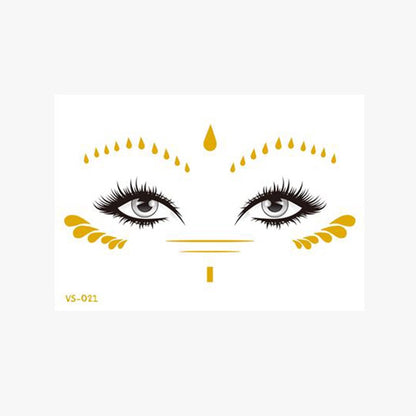 Freckle Face Tattoo Stickers Little Star/Freckle Face Stickers for Carnival Masquerade Party Makeup Stickers