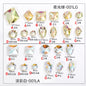 Crystal Button Drop Flat Button Hand Sewn Stone High End Glass Double Hole Flat Bottom Rhinestone Crystal Stone Shining Does Not Scratch Clothing Accessories