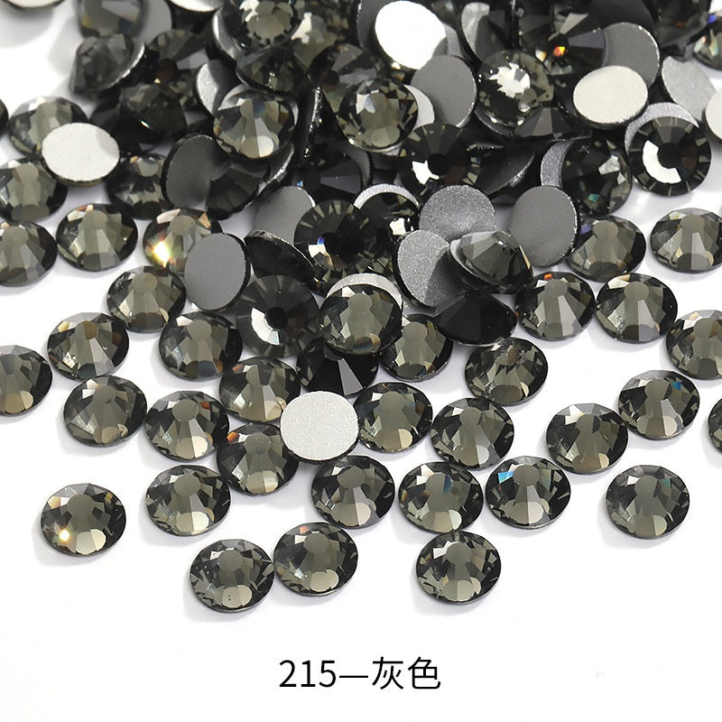 1440pcs/1.8mm Flat Round Nail Rhinestone DIY Phone Case Accessories Rhinestone Stick Crystal