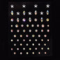Colorful Super Shiny Rhinestone Stickers for Masquerade Parties DIY Makeup Kit