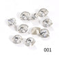 10*12mm Colored Eye Shape Crystall Diamond Charm Shiny Glass Rhinestone for Clothing Jewelry Making Accessories