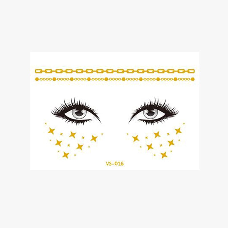 Freckle Face Tattoo Stickers Little Star/Freckle Face Stickers for Carnival Masquerade Party Makeup Stickers