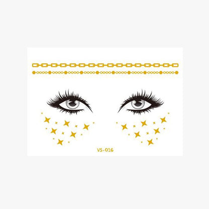 Freckle Face Tattoo Stickers Little Star/Freckle Face Stickers for Carnival Masquerade Party Makeup Stickers