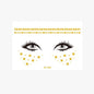Freckle Face Tattoo Stickers Little Star/Freckle Face Stickers for Carnival Masquerade Party Makeup Stickers