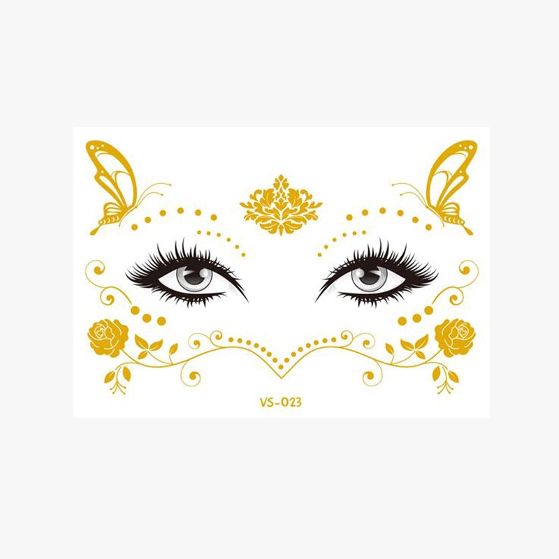 Freckle Face Tattoo Stickers Little Star/Freckle Face Stickers for Carnival Masquerade Party Makeup Stickers